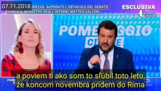 Matteo Salvini: Som hrdý na môj dekrét o bezpečnosti a emigrácii