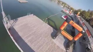 Preteky dronov pri Zurišskom jazere