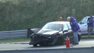 Seat Leon skonal na okruhu Zandvoort