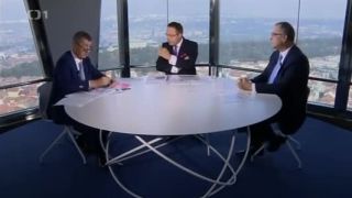 Andrej Babiš a Miroslav Kalousek - hádka v OVM