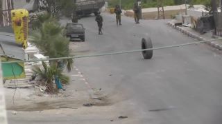Izraelská armáda si nevedela poradiť s palestínskym kolesom