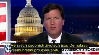 Tucker Carlson a zeď