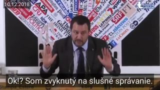 Matteo Salvini - Mimovládne organizácie pomáhali pašerákom