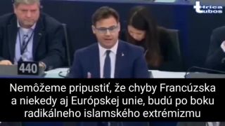Angelo Ciocca (Liga Salvini) po udalostiach v Štrasburgu