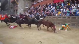 Nehoda na Palio di Siena