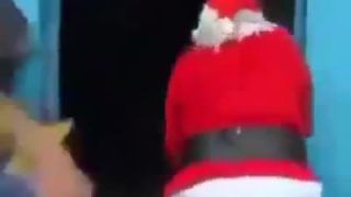 Santa prekvapil banditov