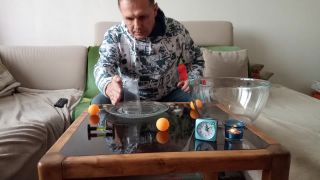 Vianočný telekinetický pozdrav - pohár