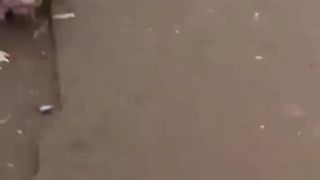 Zena spadla mislela si ze lad je tvrdy.mp4