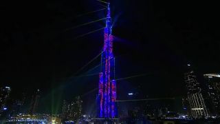 Novoročný ohňostroj v Dubai 2019