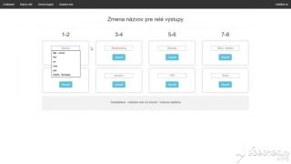 Ovládanie relé z internetu - Arduino + W5100