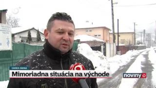 Mimoriadna situácia na východe