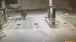 Napadnutá obsluha čerpacej stanice