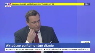 V politike na TA3 s Andrejom Dankom z 27.1.2019 (celé)