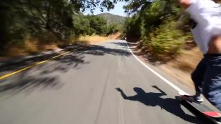Šialená jazda na longboarde