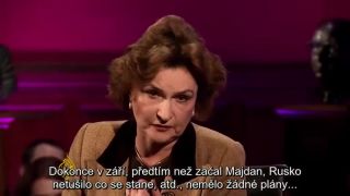 Skvelý moderátor ugriloval ruskú političku Natáliu Naročnickú