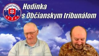 Hodinka s Občianskym tribunálom z 20.2.2019