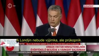 Viktor Orbán o hrozbě demografické proměny Evropy