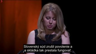 Čaputová vs Pezinská skládka | Reč pri odovzdávaní