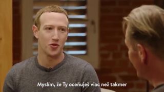 Mark Zuckerberg o Zuzane Čaputovej a Kuciakovi