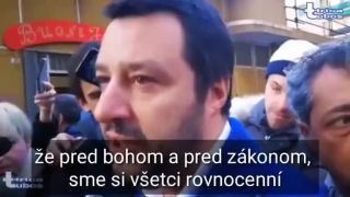Matteo Salvini o mešitách a isláme v Taliansku