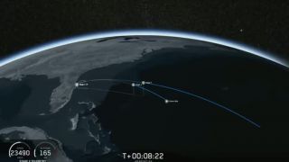 Falconu Heavy pristáli úspešne všetky tri boostre
