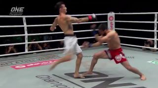 Brutálne K.O. kopačkou (One Championship)