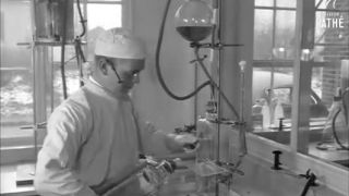 Výroba vakcíny na detskú obrnu (1956)