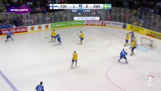 štvrťfinále IIHF2019 Finsko - Švédsko