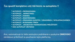 Online podnikanie, šanca pre každeho!