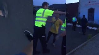 Česká polícia spacifikovala migranta