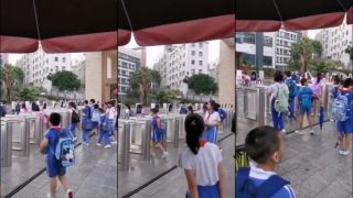 V Číne deťom pred vstupom do školy skenujú tváre
