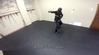 šermiarsky profesionálny trening Lee Smith vs Richard Marsden
