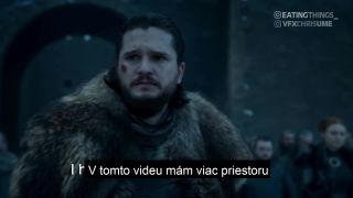 Vystrihnutá scéna z 8 série Game of Thrones