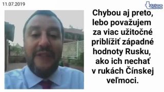 Matteo Salvini sa priznal ohľadom tých rubľov...
