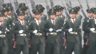 Japonska vojenská prehliadka