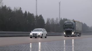 Núdzové brzdenie s váhou 40 ton