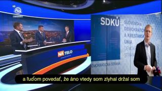 Hlina a Matovič - nový politik Beblavý