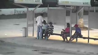 Prepad na autobusovej zastávke (Brazília)