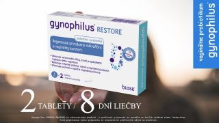 Gynophilus® RESTORE stačia len 2 tablety