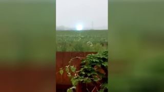 Asi jediný záber, ktorý zachytáva guľový blesk (Novosibirsk)