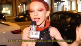 Dôsledky liberalizmu (8-ročná drag queen)