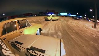 Zadriftovali na Žigulíkoch (vysmiata Toyota)