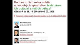 Malchárek hovorí ako bude uplácať poslancov - Gorila