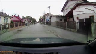 Takmer crash ! Skončil som až na chodníku...
