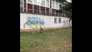 Malovanie graffiti v Zlatých Moravciach
