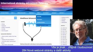 M.Zelenka 284 Nové webové stránky a další aktivity