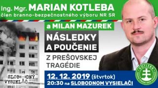 Kotleba a Mazurek: Následky a poučenie z prešovskej tragédie