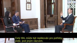 Bašar Assad o situaci v Sýrii