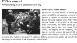 Bruno Gröning - Nemoc není žádná náhoda