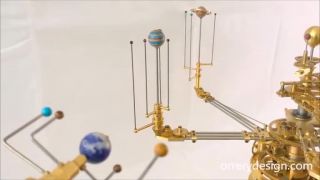 Unikátny mechanický model našej slnečnej sústavy